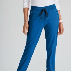 Grey’s Anatomy Spandex Stretch Eden 5-Pocket Scrub Jogger in Royal